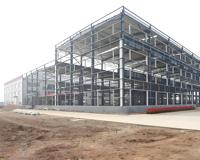 Estructura de Almacén de Acero de Alta Resistencia para Almacenamiento Logístico Industrial, Armazón de Alta Resistencia, Gran Luz Interior, Diseño Confiable