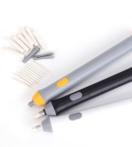Kit de <span class=keywords><strong>gomme</strong></span> <span class=keywords><strong>électrique</strong></span> avec 23 recharges de <span class=keywords><strong>gomme</strong></span>, gommes à crayon automatiques à piles pour dessin d'artiste, croquis de peinture - Product Image 1