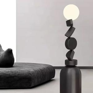 Art moderne irrégulier LED <span class=keywords><strong>lampadaire</strong></span> haut <span class=keywords><strong>de</strong></span> gamme salon et chambre articles décoratifs conception d'ambiance pour <span class=keywords><strong>canapé</strong></span> et jardin - Product Image 1