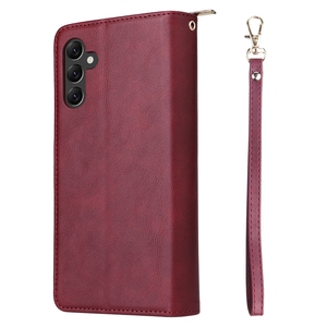 Étui portefeuille à 9 emplacements pour cartes pour <span class=keywords><strong>Samsung</strong></span> <span class=keywords><strong>Galaxy</strong></span> A14 <span class=keywords><strong>5G</strong></span> S22 S23 <span class=keywords><strong>S21FE</strong></span> S24 Ultra - Product Image 2