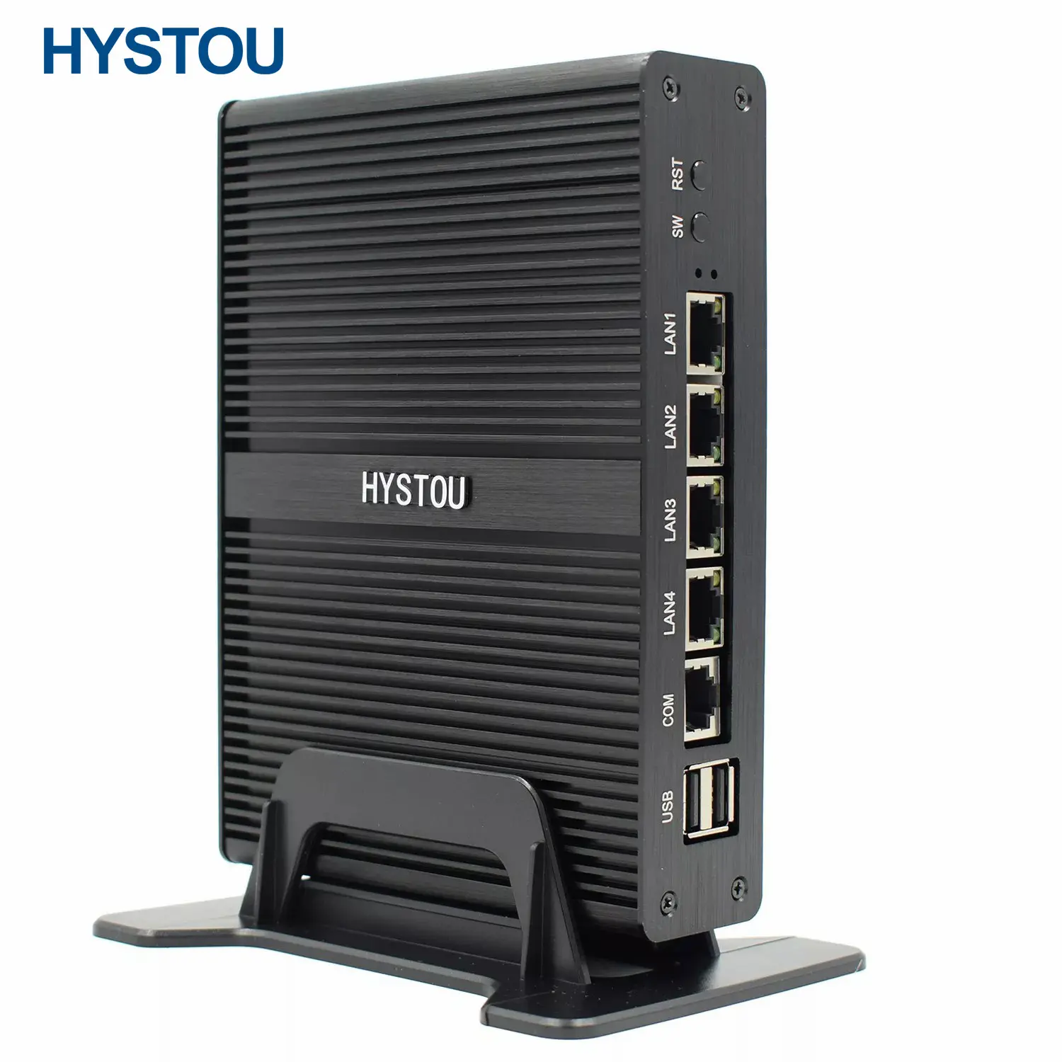 HYSTOU Komputer Desktop J1900 X86, PC Mini Daya Rendah 10W VGA Set Top Box