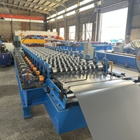 Máquina Automática de Fabricación de Láminas para Techos de Tejas Esmaltadas con Control PLC, Ancho de Alimentación de 1250 mm, Ancho Efectivo de 1125 mm, para Techos de Villas de Lujo