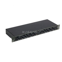 Crossover audio analogique en rack 234XL avec entrée/sortie XLR équilibrée 24 dB par octave pour ingénieur du son