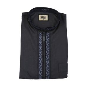 Costume musulman Arabie Saoudite Kurta de Dubaï Kaftan Abaya Ethnique Thobe pour Enfants Marque AL ASEEL Manches Courtes - Product Image 5