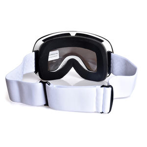 热卖大型无框UV400滑雪护目镜，带防雾和磁性功能定制标志运动眼镜 - Product Image 4