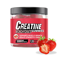 Gummies personnalisées avec logo, extrait de plantes BCAA, formule de vitamines, antioxydant, beauté, 5g, pré-entraînement, croissance musculaire, adulte