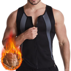 Offre Spéciale : Gilet Amincissant Tricoté pour Homme – Gaine Ventre Plat, Effet Sauna, Idéal Entraînement et Sport - Product Image 1