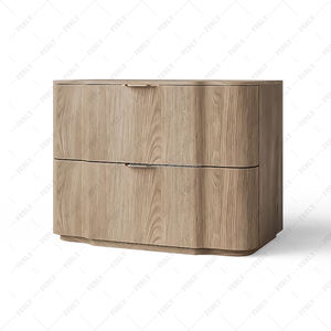 เตียงนอน FERLY รุ่นโมเดิร์นเรียบหรู ขนาดใหญ่ โครงเตียงไม้โอ๊คแท้ พร้อมหัวเตียงไม้ เฟอร์นิเจอร์สำหรับใช้ภายในอาคาร - Product Image 6