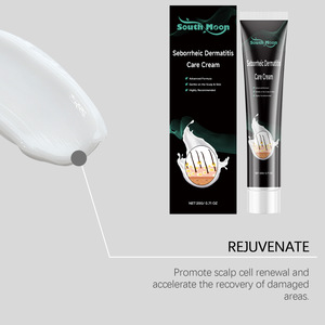 Crema para el Cuidado de la <span class=keywords><strong>Dermatitis</strong></span> Seborreica, Crema Hidratante Reparadora para la Piel del Rostro, Calmante para el Cuero Cabelludo y la Piel Sensible y Seca - Product Image 4