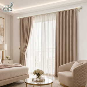 <span class=keywords><strong>Tringle</strong></span> à rideaux moderne minimaliste en alliage d'aluminium de 6,7 m à glissement silencieux, accessoires de <span class=keywords><strong>rail</strong></span> de rideau, poulie décorative de tête de <span class=keywords><strong>tringle</strong></span> – Vente en gros - Product Image 6