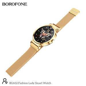 Borofone OEM BGA12 Zinc Alloy Fashion Lady 1.28 Inch HD Full <strong>Touch</strong> <strong>Screen</strong> <strong>Smart</strong> <strong>Watch</strong> - Product Image 2