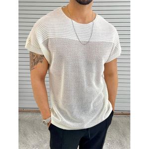 Phụ nữ xếp li quần áo mặc giản dị lỏng phù hợp với phụ nữ hàng đầu áo sơ mi với tay áo ngắn batwine lần lượt xuống cổ áo Womens áo cánh - Product Image 3