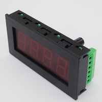 Taidacent-medidor Modbus RS485, 0,8 pulgadas, Serial, 4 dígitos, pantalla de 7 segmentos, tubo Digital, comunicación de MODBUS-RTU con carcasa