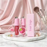 Ensemble de gloss à lèvres liquides mignons à marque privée, effet mat, pailleté, végétalien, waterproof, longue tenue, hydratant, huile à lèvres minérale scintillante