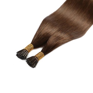 100% con người Remy phần mở rộng tóc phổ biến Peru i-tip thẳng phong cách 10A lớp keratin trái phiếu bán buôn 16-26 inch nguyên - Product Image 5