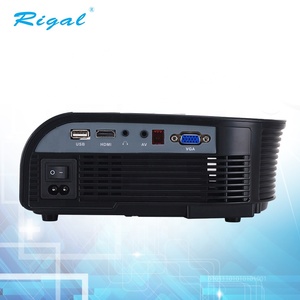 2019 Mini proyector de teléfono móvil 1080 P full hd 3d wifi <span class=keywords><strong>pico</strong></span> Proyector película TV casa teatro barato proyector Beamer - Product Image 6