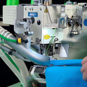 Máquina de Coser Interlock JOCKY JK740DD-01-SUT de 4 Agujas y 6 Hilos con Alimentación Directa por Brazo (Motor Paso a Paso, Cuchilla Única) - Product Image 4