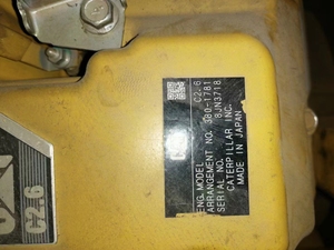 ชิ้นส่วนประกอบรถขุดและเครื่องจักรก่อสร้างขนาดใหญ่สำหรับ C2.6 62HP เครื่องยนต์ดีเซลของแท้ - Product Image 5