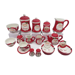 Pupazzo di neve tazza da caffè <span class=keywords><strong>buon</strong></span> <span class=keywords><strong>natale</strong></span> tazza da caffè in ceramica tazza festa di <span class=keywords><strong>natale</strong></span> regali per la famiglia papà mamma bambino (rosso e verde) - Product Image 2