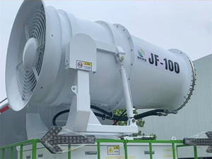 Système de suppression et d'élimination de la poussière sur chantier : pulvérisateur anti-poussière de 100 mètres, canon à eau atomisant automatique de 50 mètres - Product Image 2