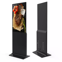 Pemutar Iklan LCD 32/43/55/65 Inci Tipe Lantai, Monitor Vertikal 4K, Layar Sentuh, Kios Digital, Display Digital untuk Lift dan Kereta Bawah Tanah