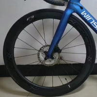 Vélo de route GIOO F3 en fibre de carbone Toray T800 anodisée, freins à disque 700c, rayons Sapim Cx-ray, 45 mm, 1280 g, finition mate, 21H, clincher tubeless