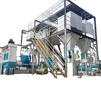 Ligne de production de granulés d'aliments pour animaux à vendre, machine de fabrication de granulés d'aliments, ligne de production de granulés pour volailles