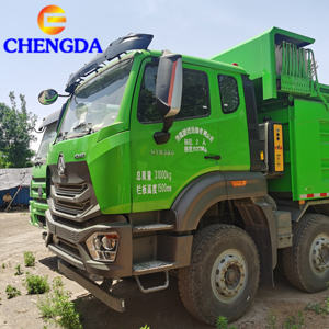 Sinotruk HOWO TX 8x4 40T diesel kipper 30 kubieke meter 12 wielen Euro <span class=keywords><strong>2</strong></span> emissienorm Weichai motor linksgestuurd nieuw - Product Image 2