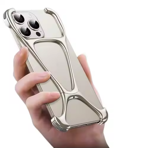 OEM Cool Fashion Mobile Phone Case Luxury Mental Cell Phone Cover for iPhone 15 14 13 Pro Max
