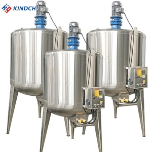 Sistem PLC Tangki Pencampur Homogenizer Bertekanan dengan Jaket Motor, Kapasitas 20L-20000L, Bahan Stainless Steel, Dilengkapi Kemampuan Pengolahan Kimia - Product Image 2