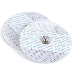 Professionele wegwerp <span class=keywords><strong>ECG</strong></span>-elektroden voor volwassenen, rond, van niet-geweven PE-schuim - Product Image 1