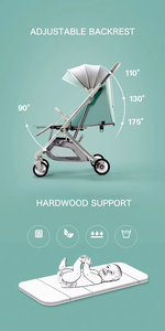 छोटे आकार के साथ माँ और बच्चे के लिए आसान सवारी ट्रॉली आसान यात्रा ट्रॉली - Product Image 5