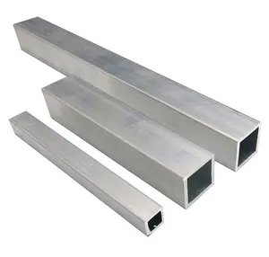Low Price Precision 304 316 201 Carbon Steel Square Pipe Metal Seamless Stainless Steel Rectangular Square Tube