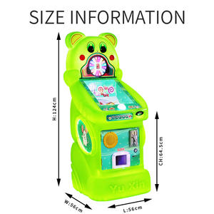 Máquina comercial de arcade de algodón de azúcar: Juego de parque de atracciones que funciona con monedas para niños con venta de premios - Product Image 4