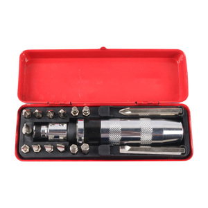 Juego de destornilladores multibrocas cromados Phillips de grado industrial, 20-40 piezas, para reparación automotriz - Product Image 5