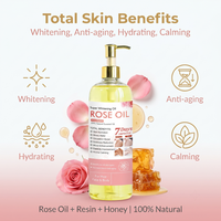 Minyak Esensial Mawar Bahan Baku Pijat Spa Pesanan Besar Aroma Stabil Ekstrak Bunga Murni Ringan Laris Manis