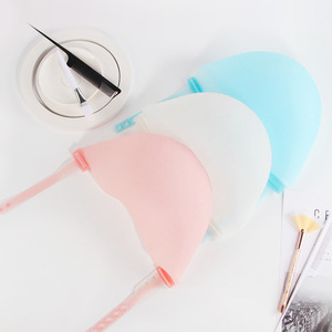 Bonnet de coloration capillaire en silicone 165 mm x 180 mm avec sangle pour traitement capillaire en salon - Product Image 3