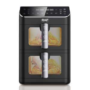 <span class=keywords><strong>Friggitrice</strong></span> <span class=keywords><strong>ad</strong></span> <span class=keywords><strong>Aria</strong></span> RAF R.5284 Nuovo Design Smart Digitale 6L+6L Doppia Capacità Elettrodomestico da Cucina Salutare - Product Image 1