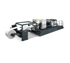 High speed automatic paper roll to sheet cutting sheeter machine