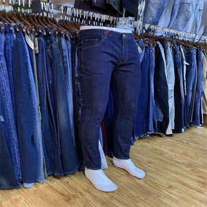 กางเกงยีนส์ผู้ชายทรงสกินนี่ขายดี รุ่นใหม่ XW 2023 ผ้ายีนส์ผสม ซักได้ ราคาถูก ทรงตรง ขายดี มีคุณภาพสูง มีสินค้าในสต็อก - Product Image 3