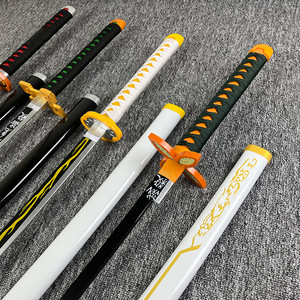 Épée Katana en bois Demon, lame Nichirin de <span class=keywords><strong>Tanjiro</strong></span>, emballage personnalisé pour Cosplay, Halloween, Convention Anime - Product Image 2