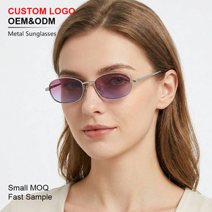 Gafas de Sol Polarizadas UV400 de Alta Calidad, Diseño Nuevo, Ultraligeras, Redondas, Multifacéticas, con Protección UV, para Hombre y Mujer, con Logotipo Personalizado - Product Image 1