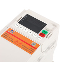 Variador de Velocidad Variable (VSD) Monofásico de 220V 380V, Inversor de Frecuencia VFD para Motor de 1HP-7.5HP, Control Vectorial