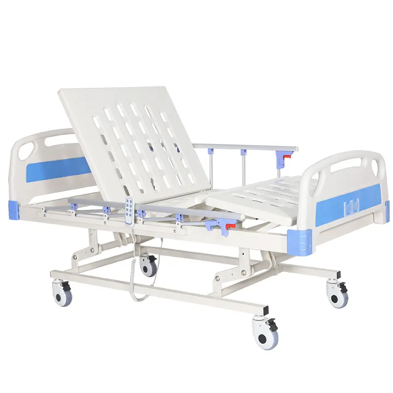 Lit d'hôpital pliable avec étriers médicaux pour lit d'hôpital