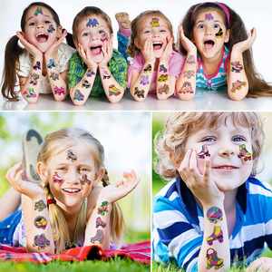 Autocollants de tatouage temporaires imperméables pour enfants, transfert à l'eau personnalisé - Product Image 6