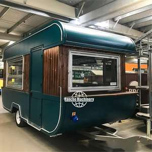 Carrito de Comida Móvil, Quiosco para Venta Ambulante de Waffles, Crepas, Helados, Café y Otros Alimentos - Product Image 1