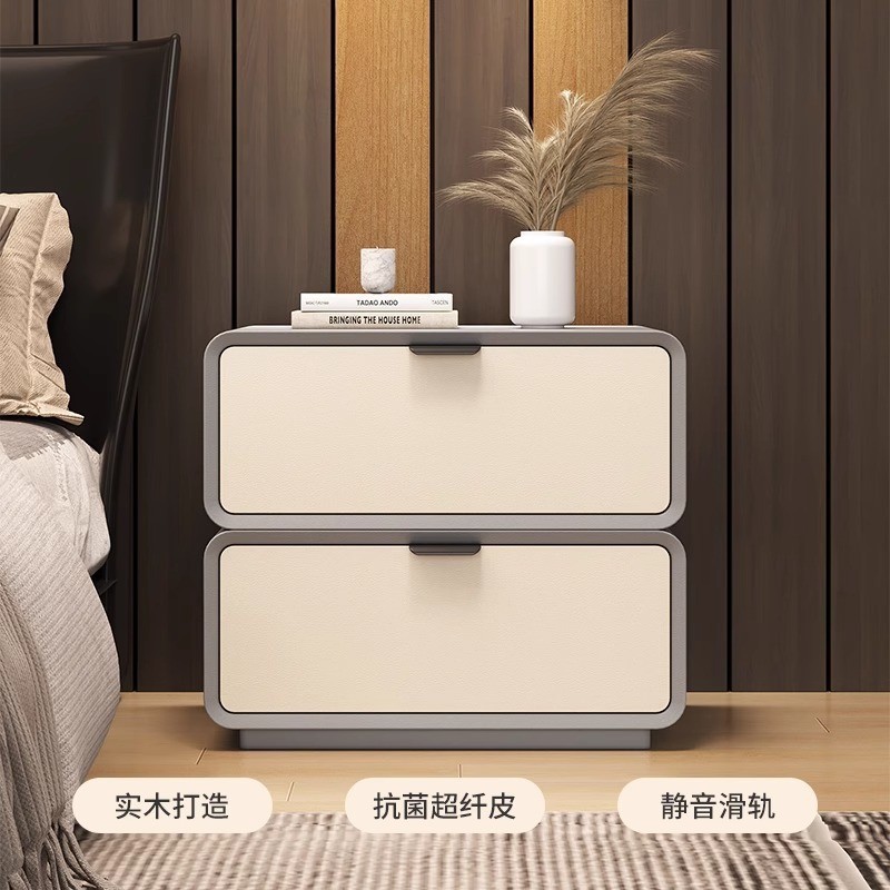 Gris claro-blanco [Estilo tablero ecológico de madera maciza]