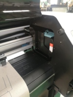 E-cut Mejor precio 2 cabezales o 4 cabezales 2200mm 1800mm 2000mm Plotter de inyección de tinta para prendas de vestir para fábrica de prendas de vestir