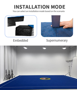 Tapis de gymnastique et de cheerleading à motifs, avec fixation <span class=keywords><strong>Velcro</strong></span> robuste, pour la mise en place sur le sol - Product Image 6