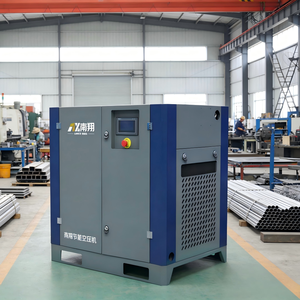 มอเตอร์ปรับความเร็วรอบ PM VSD กำลังสูง 7.5 กิโลวัตต์ 10 แรงม้า ประหยัดพลังงาน แบบสกรู 8-13 บาร์ สำหรับงานอุตสาหกรรมในโรงงาน ทำงานเงียบพิเศษ - Product Image 6